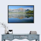 Pyramid Mountain Reflection Wall Art