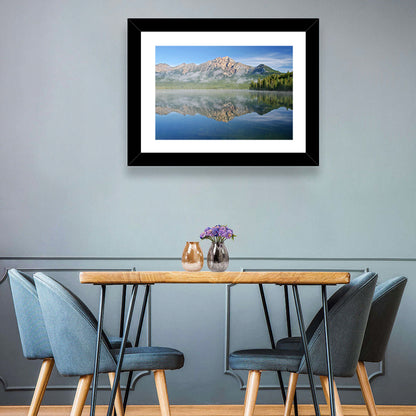 Lake Pyramid Wall Art