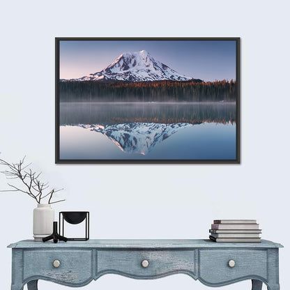 Mount Adams Sunrise Reflection Wall Art