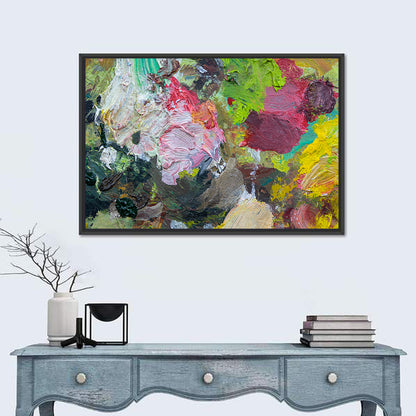Hand Drawn Abstract Palette Wall Art