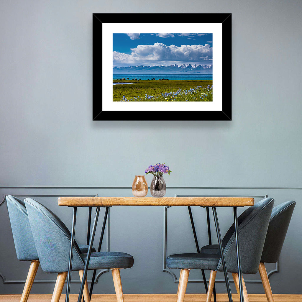 Song Kol Wildflower Shore Wall Art