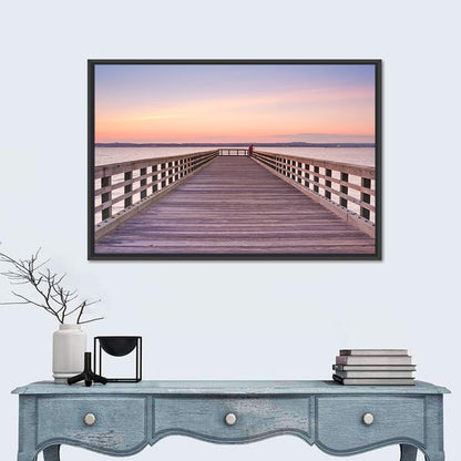 New Haven Wooden Pier Wall Art