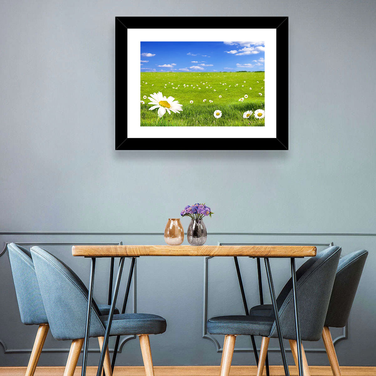 Spring Daisy Meadow Wall Art