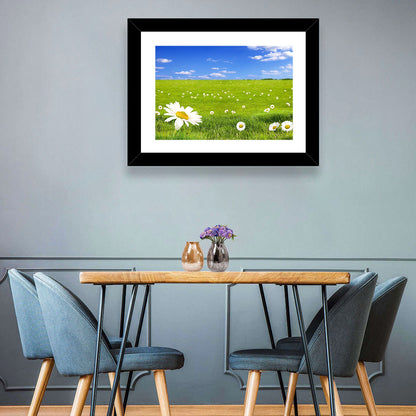 Spring Daisy Meadow Wall Art