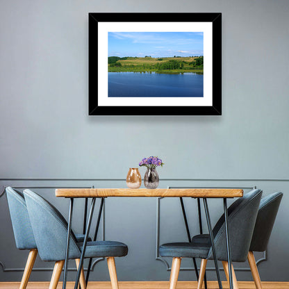 Pskov Lake Landscape Wall Art