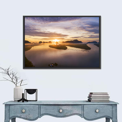 Phang Nga Bay Sunrise Wall Art
