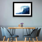 Watercolor Cresting Wave Wall Art