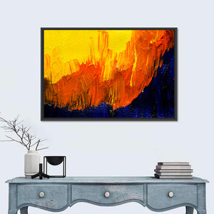 Mountain Ridge Abstract Wall Art