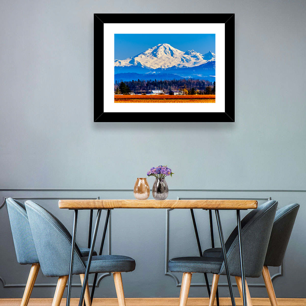 Mount Baker Fields Wall Art