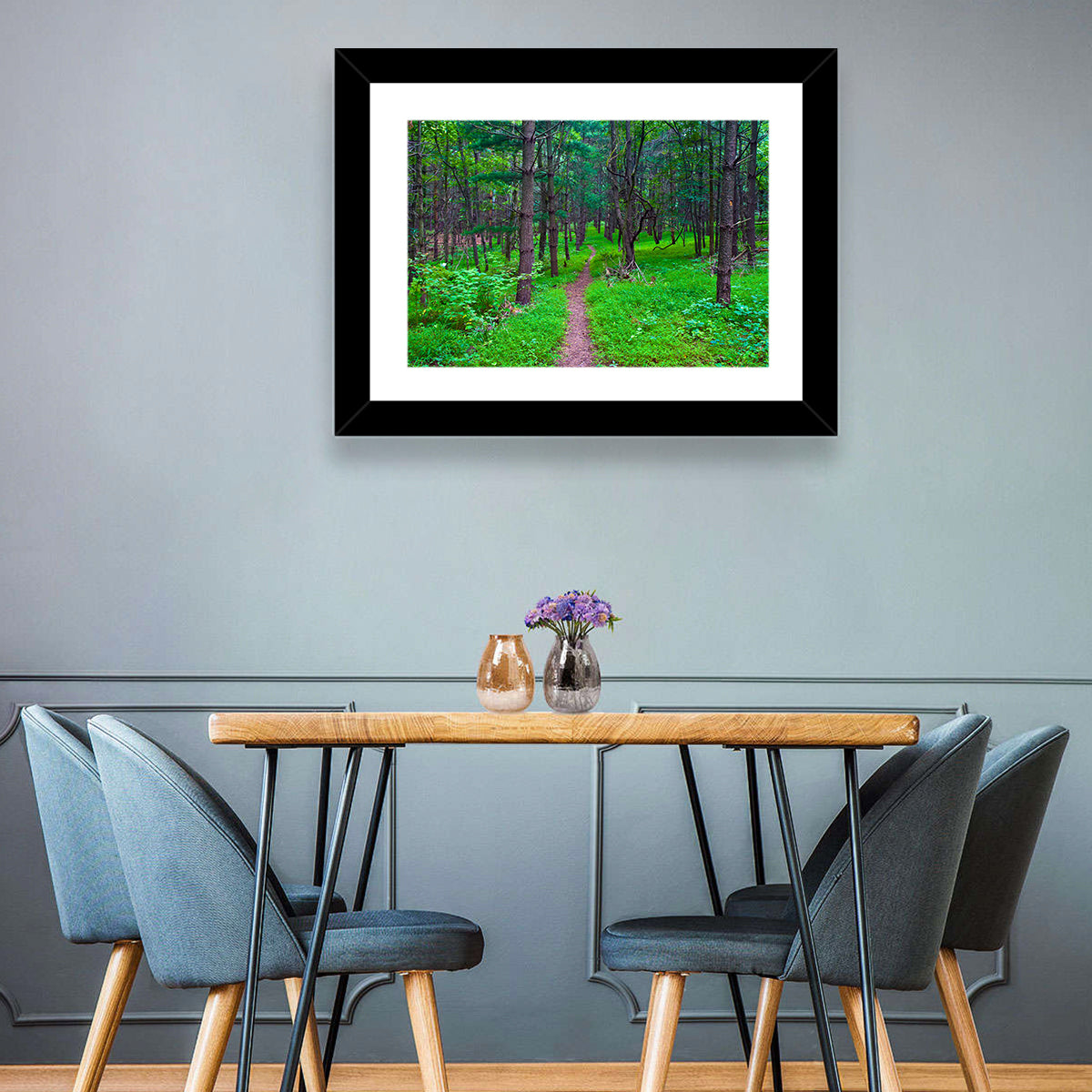 Lush Virginia Forest Trail Wall Art