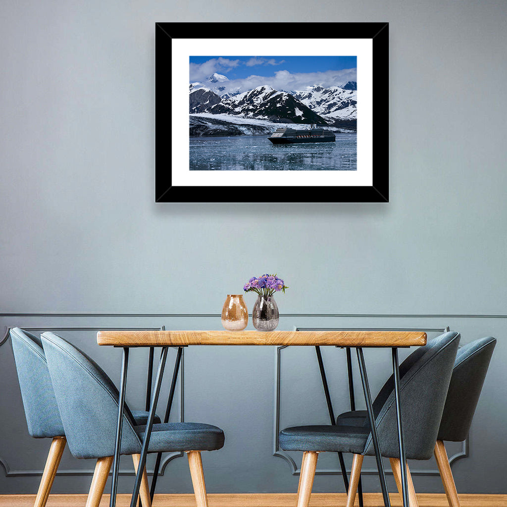 Cruise Ship in Yakutat Bay Wall Art