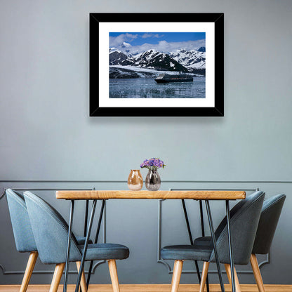 Cruise Ship in Yakutat Bay Wall Art