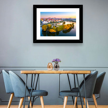 Minsk Island of Tears Golden Dusk Wall Art