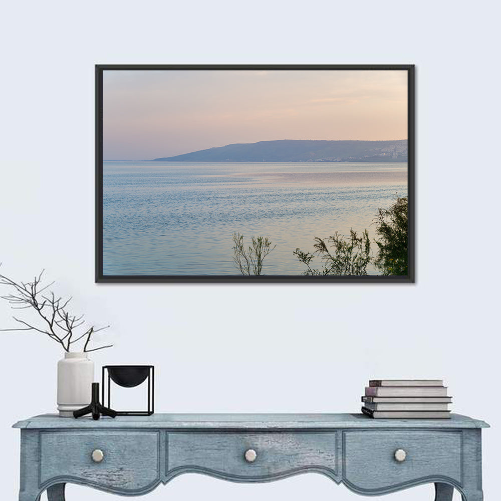 Sea of Galilee at Dusk Wall Art