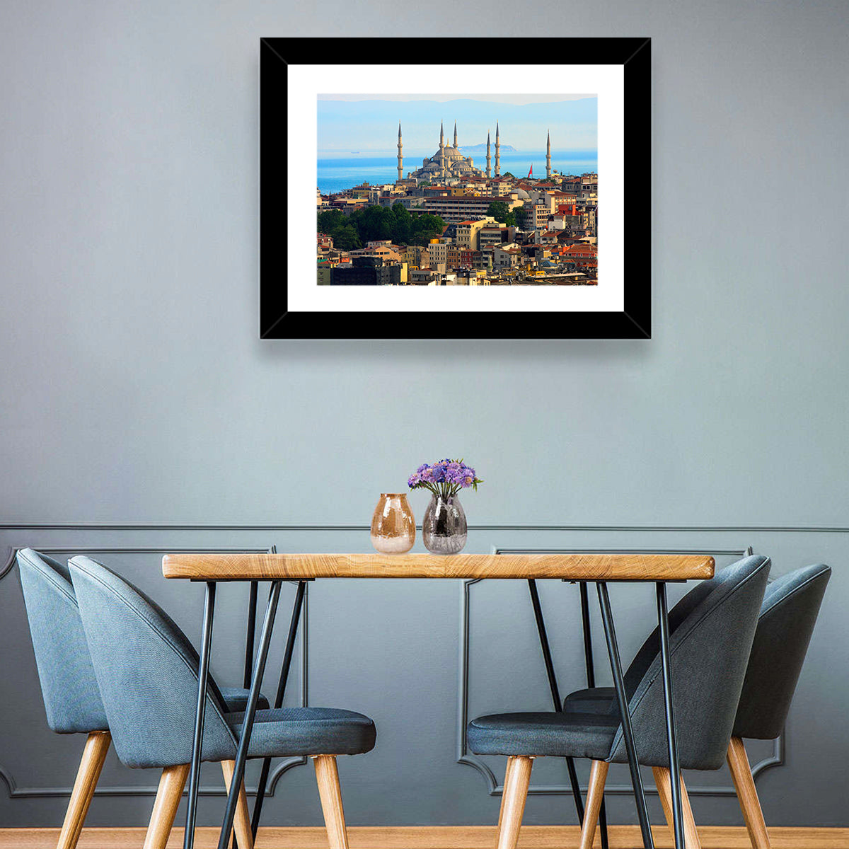 Sultan Ahmed Mosque Skyline Wall Art