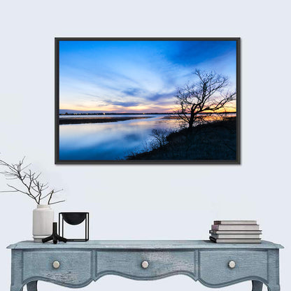 Lake Bemidji Twilight Wall Art