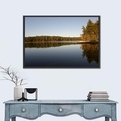 Walden Pond Reflection Wall Art