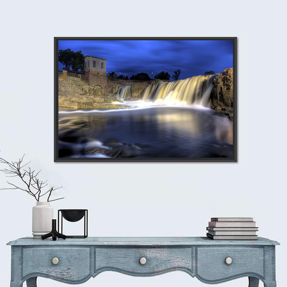 Queen Bee Mill Waterfall Wall Art