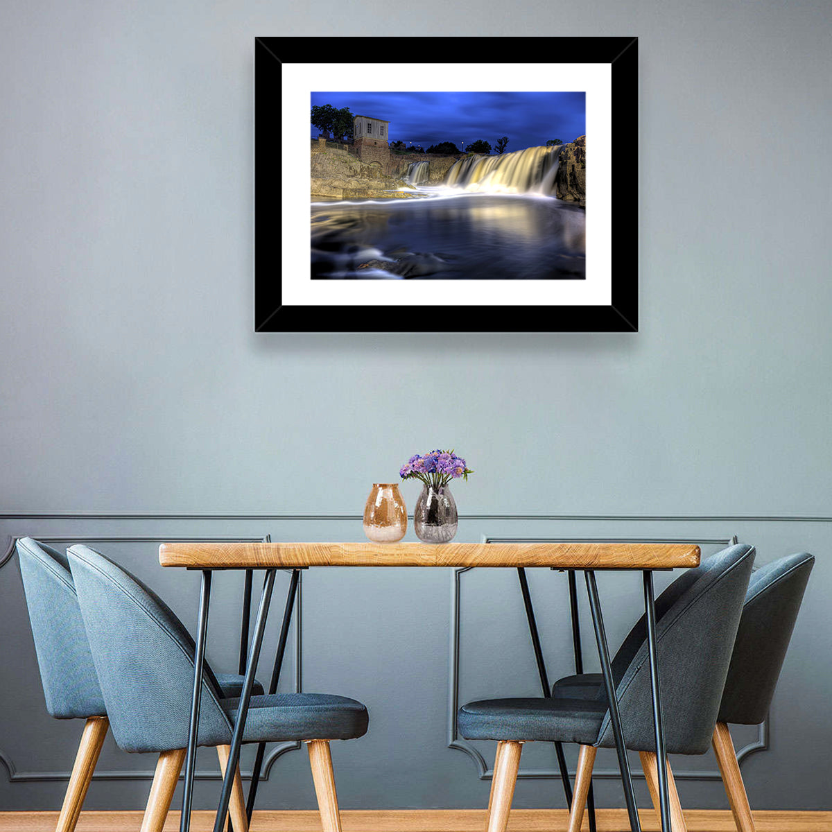 Queen Bee Mill Waterfall Wall Art