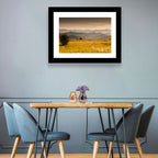 Golden Hour Countryside Hills Wall Art