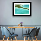Turquoise Bahamas Islands Wall Art