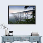 New River Gorge Bridge at Dawn Wall Art