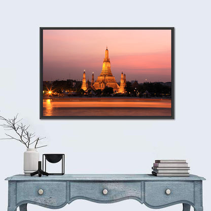 Wat Arun at Dusk Wall Art