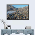 Kabul Winter Cityscape Wall Art