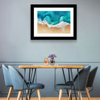 Turquoise Beach Aerial Wall Art