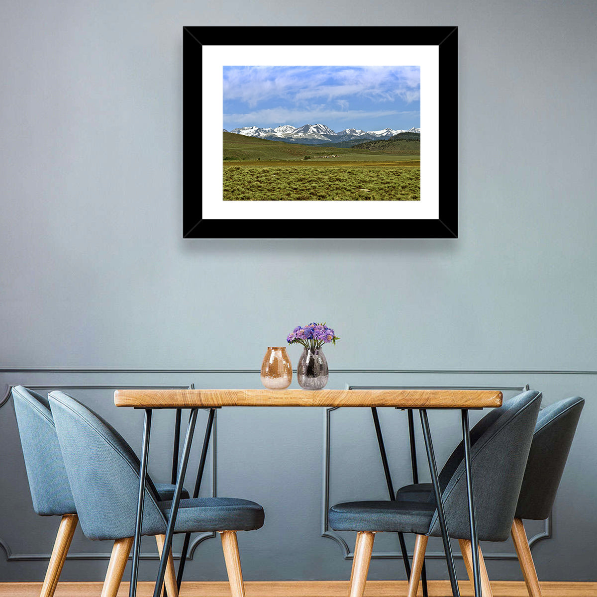 Sierra Nevada Sagebrush Plains Wall Art