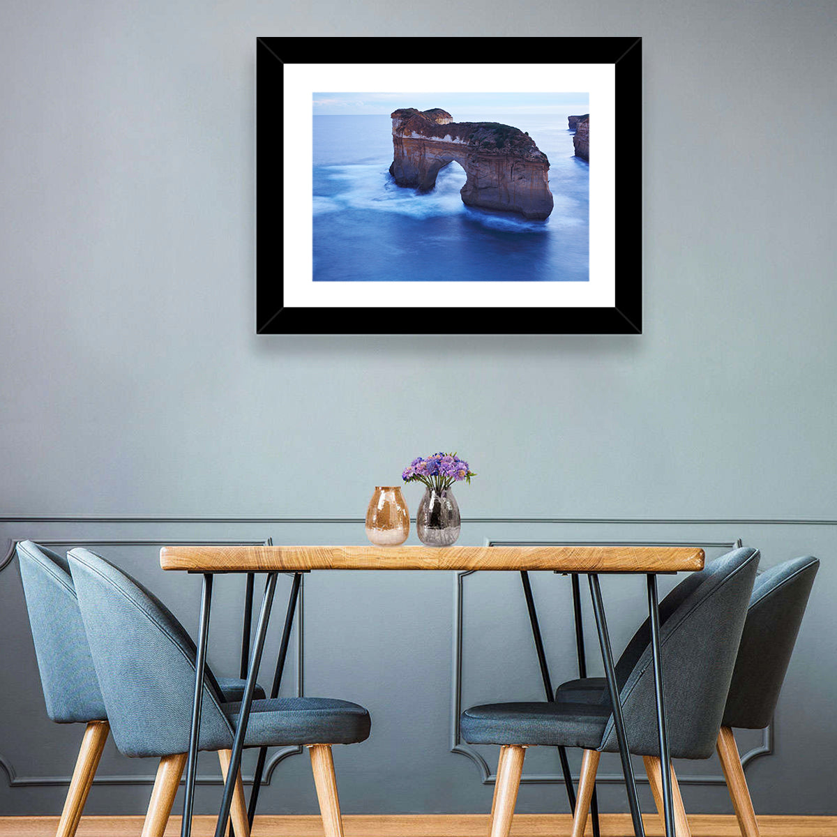 London Arch Ocean Cliffs at Dawn Wall Art