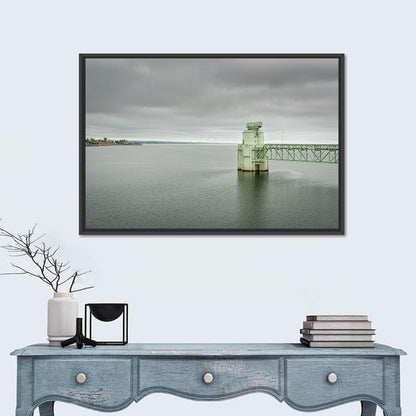 Lake Mcconaughy Intake Tower Wall Art