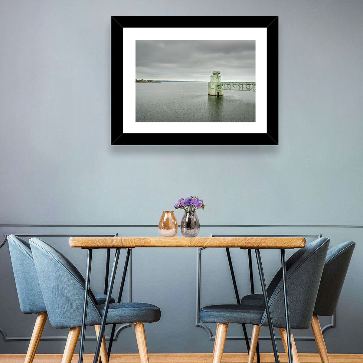 Lake Mcconaughy Intake Tower Wall Art