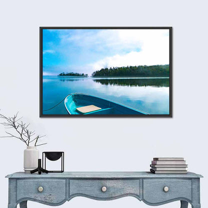 Misty Morning on Lake Akan Wall Art