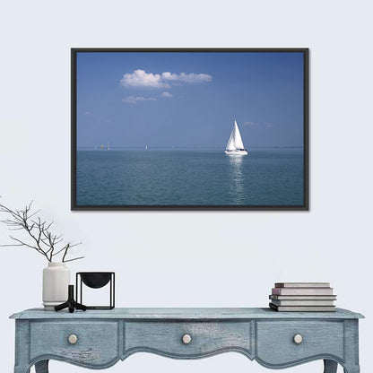 Sailboat on Lake Balaton Wall Art