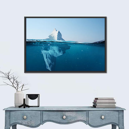 Split-level Iceberg Wall Art