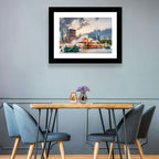 Buckingham Fountain and Chicago Skyline Wall Art