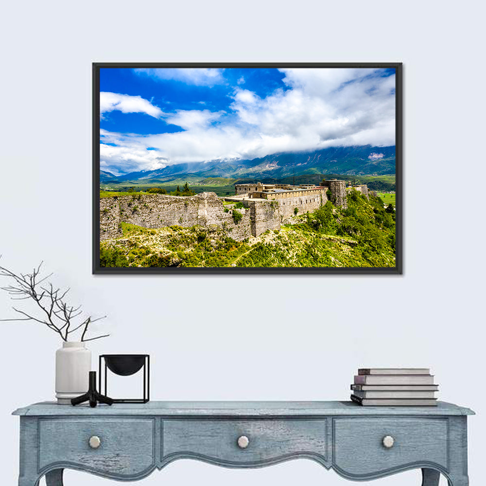 Gjirokastër Fortress Over Drino Valley Wall Art