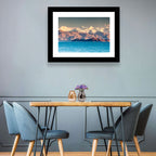 Karakul Lake at Golden Hour Wall Art