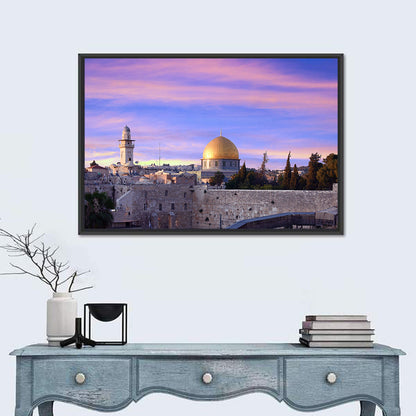 Al Aqsa at Golden Hour Wall Art