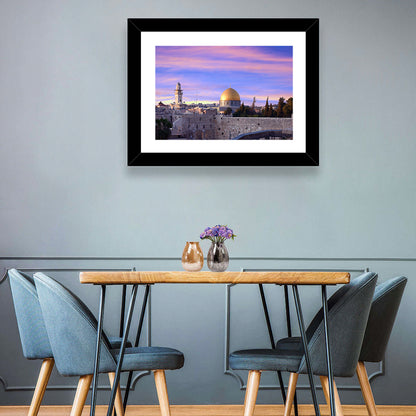 Al Aqsa at Golden Hour Wall Art