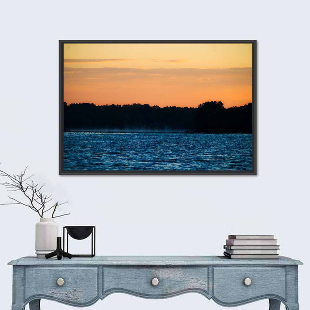 Lake Anna Morning Mist Wall Art