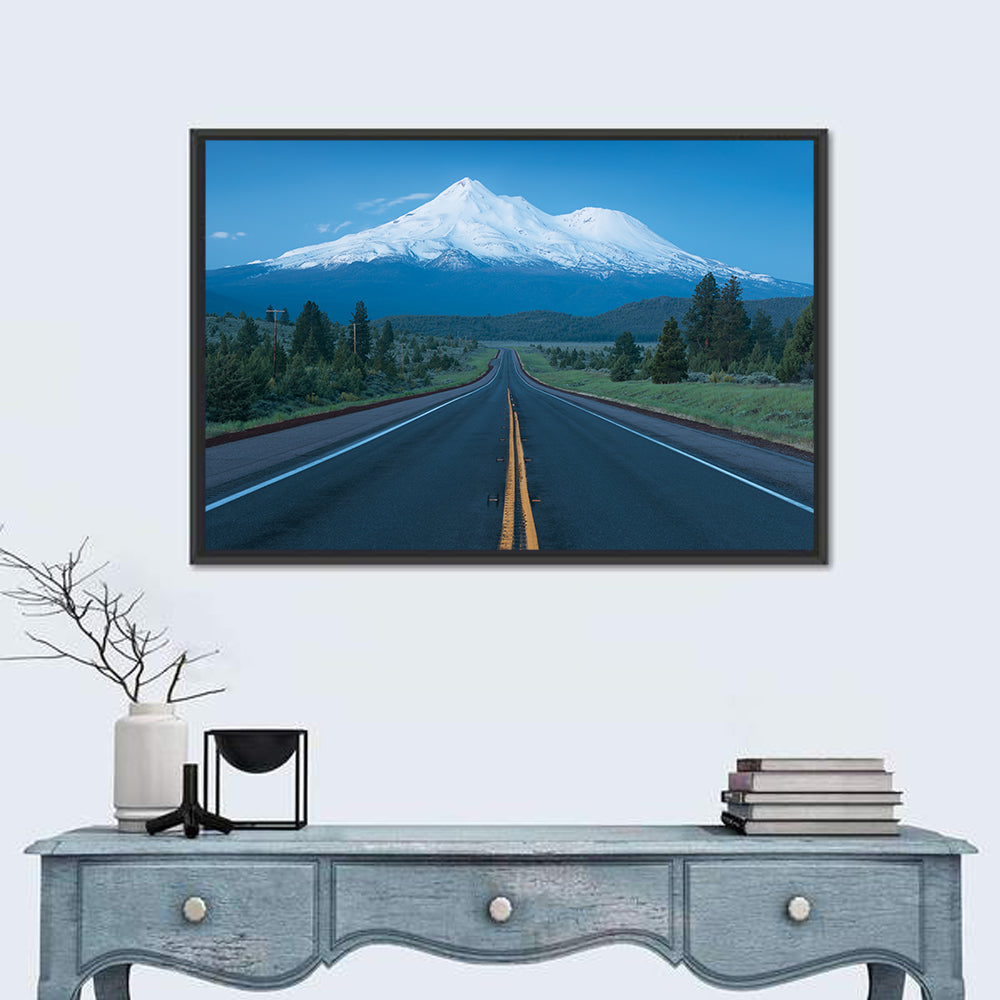 Road to Mount Shasta Wall Art