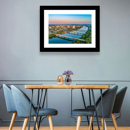 Augusta Savannah River Skyline Wall Art