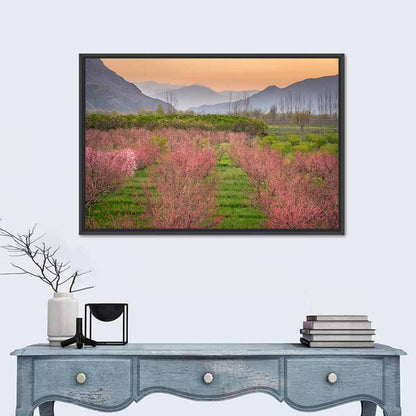 Swat Valley Spring Orchard Wall Art