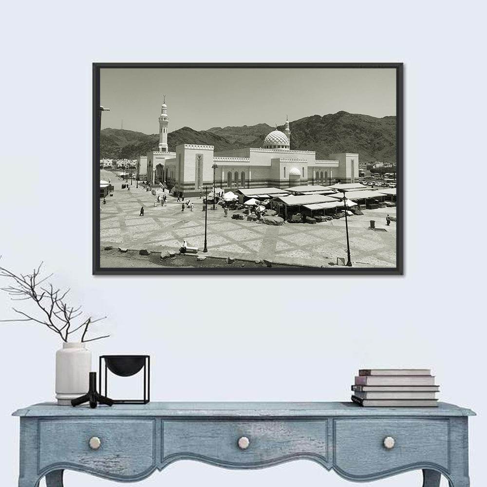 Uhud Mosque, Medina Wall Art in a room, landscape