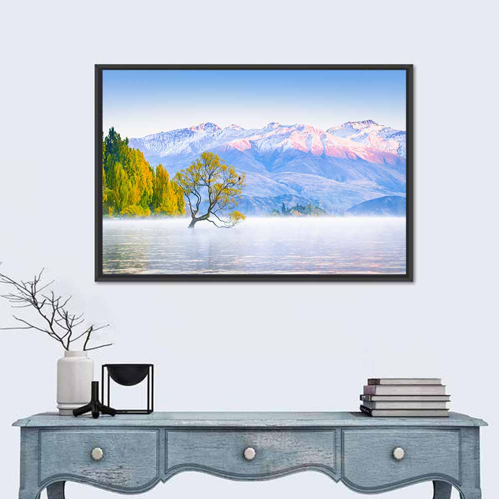 That Wanaka Tree at Dawn Wall Art