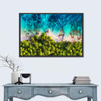 Croatian Turquoise Coastline Wall Art