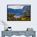 Autumn at Lake Bohinj Wall Art