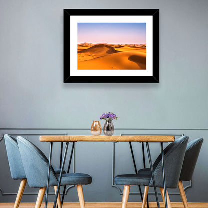 Golden Sahara Dunes Wall Art